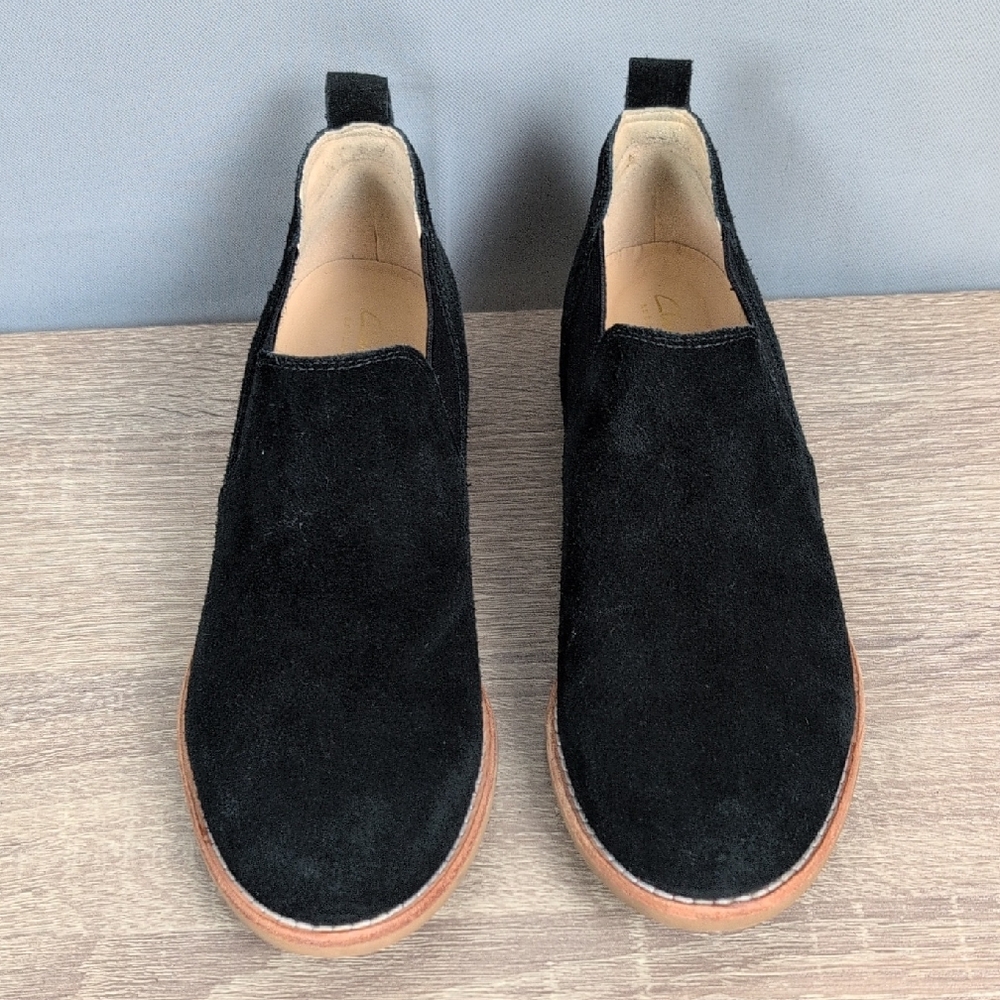 Clarks Black‎ Edenvale Page 7M Scandi Style Quite Luxury Minimalist Cottage Core